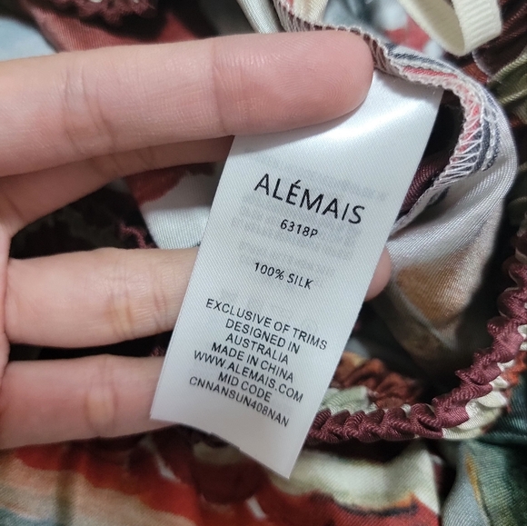 ALEMAISMichelle elasticated-waisband trousers US4 - Picture 7 of 7